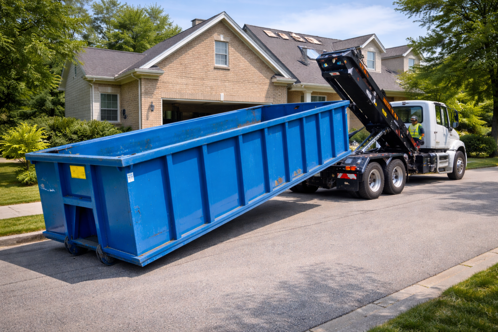 roll off dumpster rental in Flower Mound TX