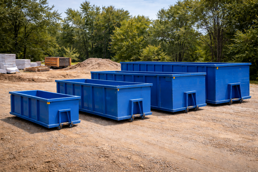 dumpster sizes in Flower Mound TX
